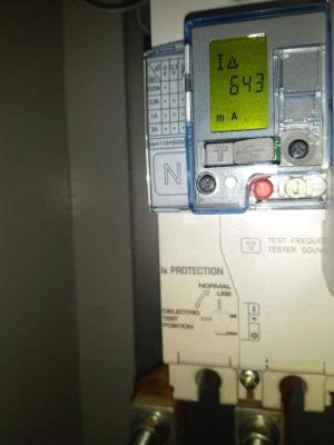 Fault Identification using Earth Leakage Display